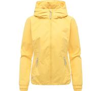 Outdoorjacke RAGWEAR "Dizzie", Gr. S (36), hellgelb, Außenmaterial: 100% Polyester. Innenfutter: 100% Polyester, gerade hüftbedeckend, Ärmel ohne Ärmelschlitz Rippstrickbündchen, Jacken Outdoorjacke,