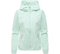 Ragwear Damen wasserdichte Übergangsjacke leichte Jacke kurz mit Kapuze Dizzie Intl Mint26 Gr. 4XL