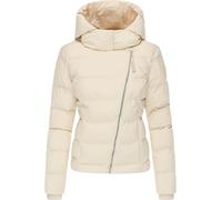 Steppjacke RAGWEAR "Harlen YOUMODO", Damen, Gr. L (40), ecru, Obermaterial: 100% Polyester, Innenfutter: 100% Polyester, Wattierung: 100% Polyester, tailliert hüftlang, Rundhals, Ärmel ohne Ärmelschli