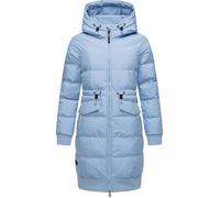 Steppmantel RAGWEAR "Briosh" Gr. M (38), blau (cloud) Damen Mäntel (44980920-M) cloud