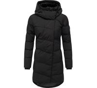 Wintermantel RAGWEAR "Pavla Soft YOUMODO", Damen, Gr. S (36), schwarz, Obermaterial: 100% Polyester, Innenfutter: 100% Polyester, Wattierung: 100% Polyester, gerade ca. Mitte Oberschenkel, Ärmel ohne