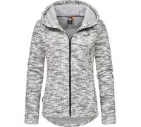 Ragwear Kapuzenstrickjacke Lyshka Melange für Damen - L