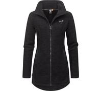 Strickjacke RAGWEAR "Miram Melange" Gr. XXXL (46), schwarz Damen Strickjacken (59122665-XXXL) schwarz