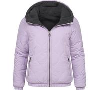 Ragwear Damen Wendejacke warme Teddy-Fleecejacke Steppjacke mit Kapuze Qaria XS-XXL