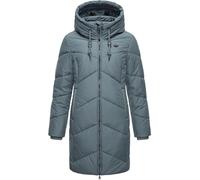 Steppmantel RAGWEAR "Novista" Gr. 4XL (48), grau Damen Mäntel (71269750-4XL) grau