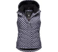 Steppweste RAGWEAR "Hesty Print" Gr. L (40), lila (lavendel) Damen Westen (86204619-L) lavendel