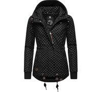 Kurzer Wintermantel mit Kapuze "Danka Dots Intl." Black22 M