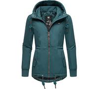 Ragwear Damen Winterjacke Outdoorjacke wasserdicht mit Kapuze YM-Danka Dark Green22 Gr. 3XL