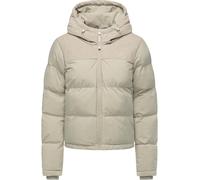 Ragwear Damen Winterjacke warme Steppjacke wasserdicht mit Kapuze aus Kord Amazze XS-XXL