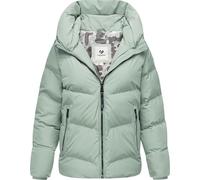 Ragwear Damen Winterjacke warme, wasserdichte Basic-Steppjacke mit Kapuze Cessi YOUMODO Dusty Green25 Gr. M