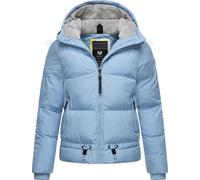 Ragwear Damen Winterjacke warme wasserdichte Steppjacke mit Kapuze Briony YOUMODO Cloud Gr. XL
