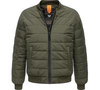 Bomberjacke RAGWEAR "Bombina", Damen, Gr. XXXL (46), grün (olivgrün), Obermaterial: 100% Polyester, Innenfutter: 100% Polyester, Wattierung: 100% Polyester, modisch, weit hüftbedeckend, Langarm Ärmel