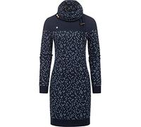 Sweatkleid RAGWEAR "Chloe Dress" Gr. XXL (44), Normalgrößen, blau (dunkelblau) Damen Kleider (40061628-XXL) dunkelblau