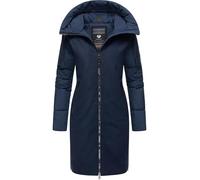 Wintermantel RAGWEAR "Jumana" Gr. XS (34), blau (navy) Damen Mäntel (52024607-XS) navy