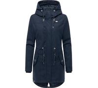 Wintermantel RAGWEAR "Ellba Coat A YOUMODO", Damen, Gr. XL (42), navy, Obermaterial: 100% Polyester; Innenfutter: 100% Polyester; Wattierung: 100% Polyester, tailliert ca. Mitte Oberschenkel, hoch ges