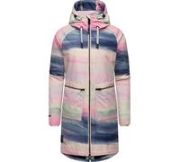 Wintermantel RAGWEAR "Holstic Print" Gr. M (38), beige (ecru) Damen Mäntel (74964519-M) ecru