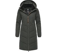 Wintermantel RAGWEAR "Rebelka", Damen, Gr. M (38), helloliv, Außenmaterial: 100% Polyester, Innenfutter: 100% Polyester, Wattierung: 100% Polyester, oversize knieumspielend, Ärmel ohne Ärmelschlitz Ri