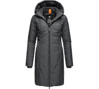 Ragwear Mantel Schwarz Basic für Damen - XL