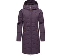 Steppmantel RAGWEAR "Dizzie Coat" Gr. XXL (44), lila (dunkellila) Damen Mäntel (88802564-XXL) dunkellila