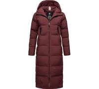 Wasserdichter Winter Steppmantel mit Kapuze "Patrise" Wine Red XXL