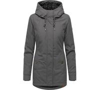 Ragwear Damen Winterparka warme Winterjacke mit Kapuze Monadena Parka YOUMODO Stone Grey Gr. XS