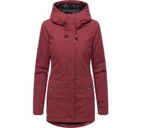 Ragwear Damen Winterparka warme Winterjacke mit Kapuze Monadena Parka YOUMODO Wine Red Gr. 4XL