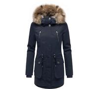 Kurzmantel RAGWEAR "Ellsa B YOUMODO", Damen, Gr. XXXL(46), navy, Obermaterial: 100% Polyester; Innenfutter: 100% Polyester; Wattierung: 100% Polyester, tailliert ca. Mitte Oberschenkel, eng Bündchen, 