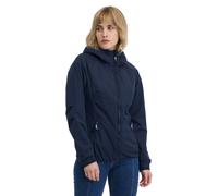 Outdoorjacke RAGWEAR "DIZZIE", Damen, Gr. L (40), blau (navy), Web, Obermaterial: 100% Polyester, unifarben, casual, regular fit hüftbedeckend, Langarm elastischer Bund, Jacken (45071726-L) navy