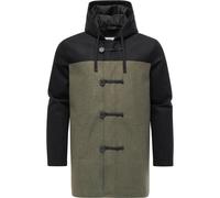 Dufflecoat RAGWEAR "Dorvan YOUMODO", Herren, Gr. XL (54), olivgrün, Obermaterial: 100% Polyester, Innenfutter: 100% Polyester, Wattierung: 100% Polyester, gerade Po-bedeckend, hoch geschlossener Aussc