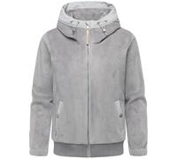 Ragwear Fleecejacke Damen hellgrau, M