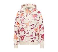 ragwear Damen Hoodies FLLAWIA PRINT ecru Größe M M