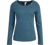 Ragwear Fllorah Long GOTS Longsleeve Damen (DE/NL/SE/PL, Alphanumerisch, L, Regular, Regular, Ocean Green)
