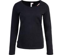 ragwear Damen Langarmshirts FLLORAH LONG GOTS black Größe XL