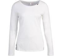 Ragwear Fllorah Long GOTS Longsleeve Damen (White, S)