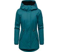 Funktionsjacke RAGWEAR "Monadis Rainy Warm", Damen, Gr. L (40), seegrün, Obermaterial: 100% Polyester, Innenfutter: 100% Polyester, Wattierung: 100% Polyester, Beschichtung: Polyurethan, tailliert hüf
