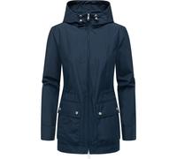 Funktionsjacke RAGWEAR "Monadetta A", Damen, Gr. L (40), blau (navy), Obermaterial: 100% Polyester, Innenfutter: 100% Polyester, Basic, figurumspielend Po-bedeckend, hoch geschlossener Ausschnitt, Lan