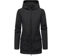 Funktionsjacke RAGWEAR "Monadetta A", Damen, Gr. L (40), schwarz, Obermaterial: 100% Polyester, Innenfutter: 100% Polyester, Basic, figurumspielend Po-bedeckend, hoch geschlossener Ausschnitt, Langarm