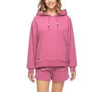 Ragwear GLORRY Crystal Organic Damen Frauen Kapuzenpulli,Kapuzenpullover,Hoodie,Pullover mit Kapuze,Regular Fit,Raspberry (4051),M