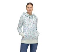 Ragwear GRIPY Light Mosaic Damen Frauen Kapuzenjacke,Zip Hoodie,Sweatjacke,Stehkragen,Seitentaschen,Grün,M