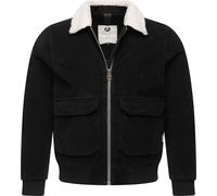 Ragwear Herren Cordjacke wasserdichte und atmungsaktive Übergangsjacke aus Kord Aviss YOUMODO Black Gr. XL