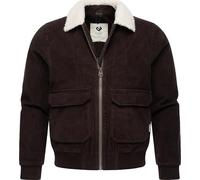 Cordjacke RAGWEAR "Aviss", Herren, Gr. XXL (56), braun (dunkelbraun), Obermaterial: 100% Baumwolle, Innenfutter: 100% Polyester, Wattierung: 100% Polyester, sportlich, gerade hüftbedeckend, Langarm Är