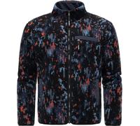 Ragwear Herren Fleecejacke warme Teddyfleece-Jacke Plüschjacke mit Brusttasche Tawon Print Terracotta Gr. XXL