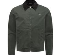 Hemdjacke RAGWEAR "Hertan Vintage", Herren, Gr. XL (54), olivgrün, Obermaterial: 100% Baumwolle. Innenfutter: 100% Polyester, gerade hüftbedeckend, Ärmel mit Ärmelschlitz abgesteppte Kante verstellbar