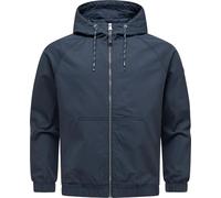 Outdoorjacke RAGWEAR "Roog YOUMODO", Herren, Gr. 4XL (60), navy, Obermaterial: 65% Baumwolle, 35% Polyester, Basic, gerade hüftbedeckend, hoch geschlossener Ausschnitt, elastischer Bund, Jacken Outdoo