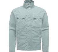 Outdoorjacke RAGWEAR "Murpho", Gr. XL (54), stone blau, Material: 72% Baumwolle, 28% Nylon, gerade hüftbedeckend, hoch geschlossener Ausschnitt, mit Knopf,verstellbar,Ärmel mit Ärmelschlitz 1-Knopf-Ma