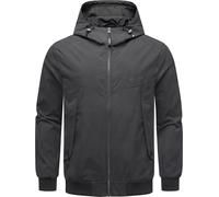 Outdoorjacke RAGWEAR "Tyller", Herren, Gr. XXXL (58), schwarz, Material: 74% Baumwolle, 26% Nylon, Innenfutter: 100% Polyester, casual, lässig geschnitten hüftlang, hoch geschlossener Ausschnitt, Lang