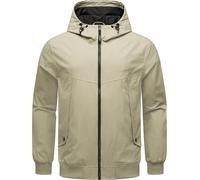 Outdoorjacke RAGWEAR "Tyller", Herren, Gr. L (52), grün (helloliv), Material: 74% Baumwolle, 26% Nylon. Innenfutter: 100% Polyester, lässig geschnitten hüftlang, hoch geschlossener Ausschnitt, Ärmel o