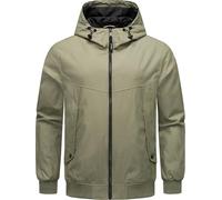 Outdoorjacke RAGWEAR "Tyller", Herren, Gr. XXXL (58), grün (olivgrün), Material: 74% Baumwolle, 26% Nylon, Innenfutter: 100% Polyester, casual, lässig geschnitten hüftlang, hoch geschlossener Ausschni