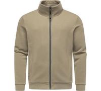 Ragwear Herren Sweatjacke Leichter Pullover Hoodie mit hohem Kragen Jettrys Dusty Olive Gr. L