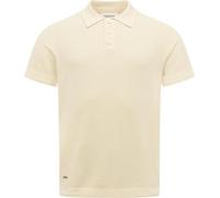 Ragwear Herren T-Shirt Kurzarm Shirt mit Hemdkragen und Strickstruktur Lorien Ecru Gr. M